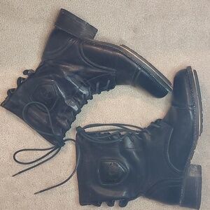 Rudsak lace up combat boots